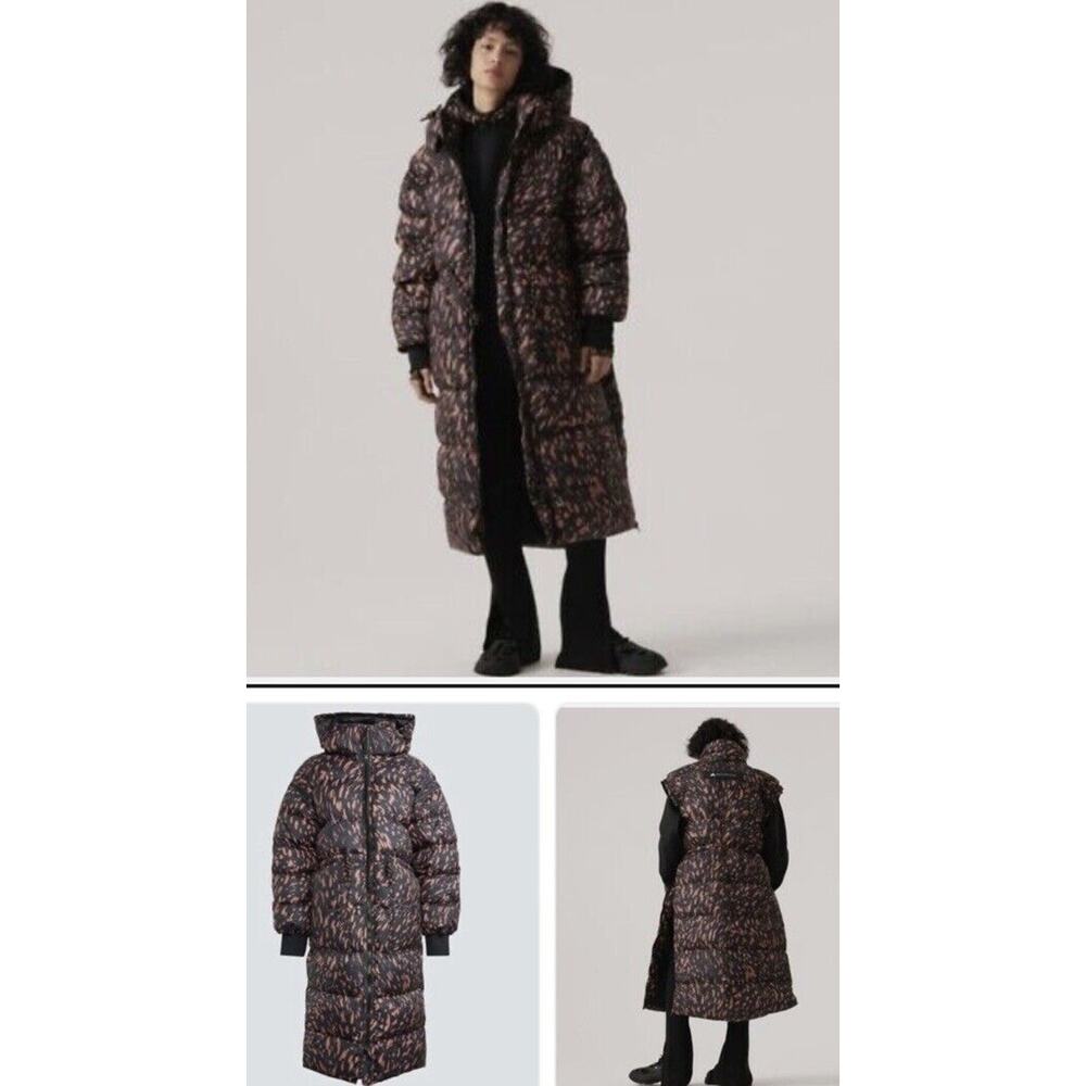 Adidas Stella McCartney Al Aire Libre Down Warm Puffer Coat Vest Oversized SzXL - Picture 2 of 16